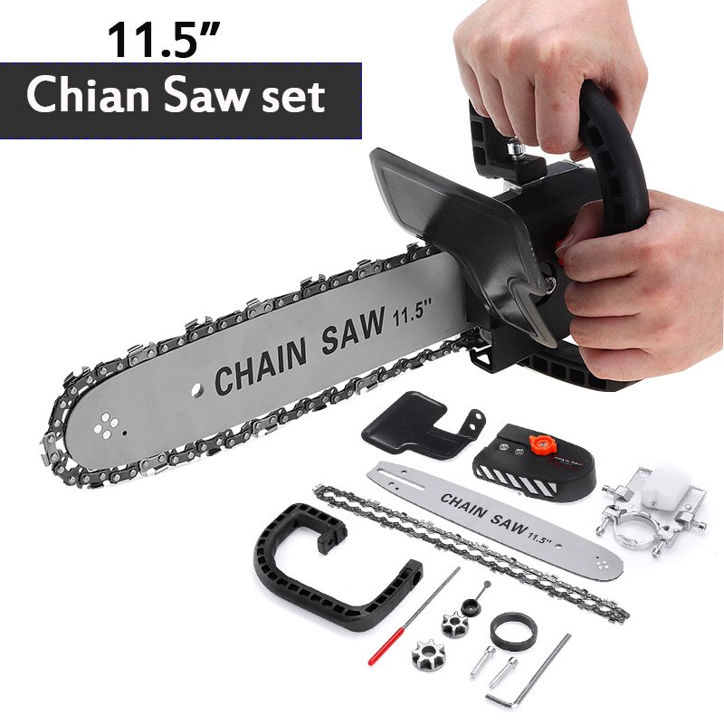 11-5inch-Electric-Chainsaw-Bracket-Adjustable-Universal-M10-M14-Chain-Saw-Part-100-125-150-Angle-4 11.5inch Electric Chainsaw Bracket Adjustable Universal - Image 5