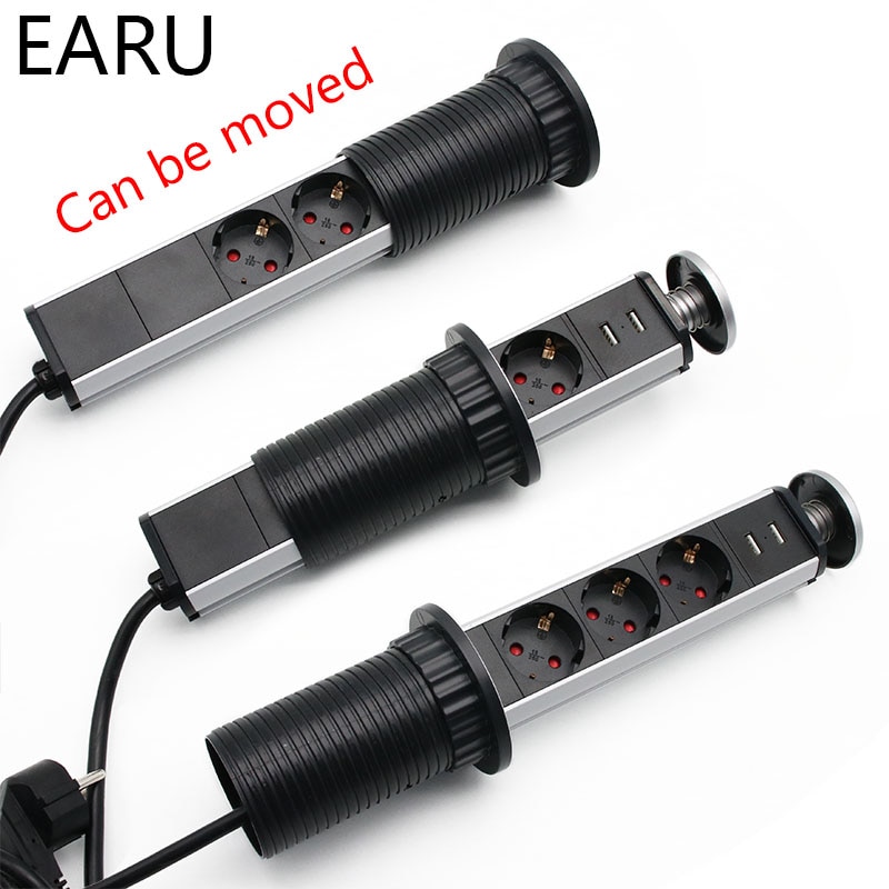 220V-16A-PULL-POP-UP-Electrical-3-Plug-Socket-2-USB-Kitchen-Table-Plug-Sockets-Retractable-1