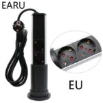 220V 16A PULL POP UP Electrical 3 Plug Socket 2 USB Kitchen - Image 3