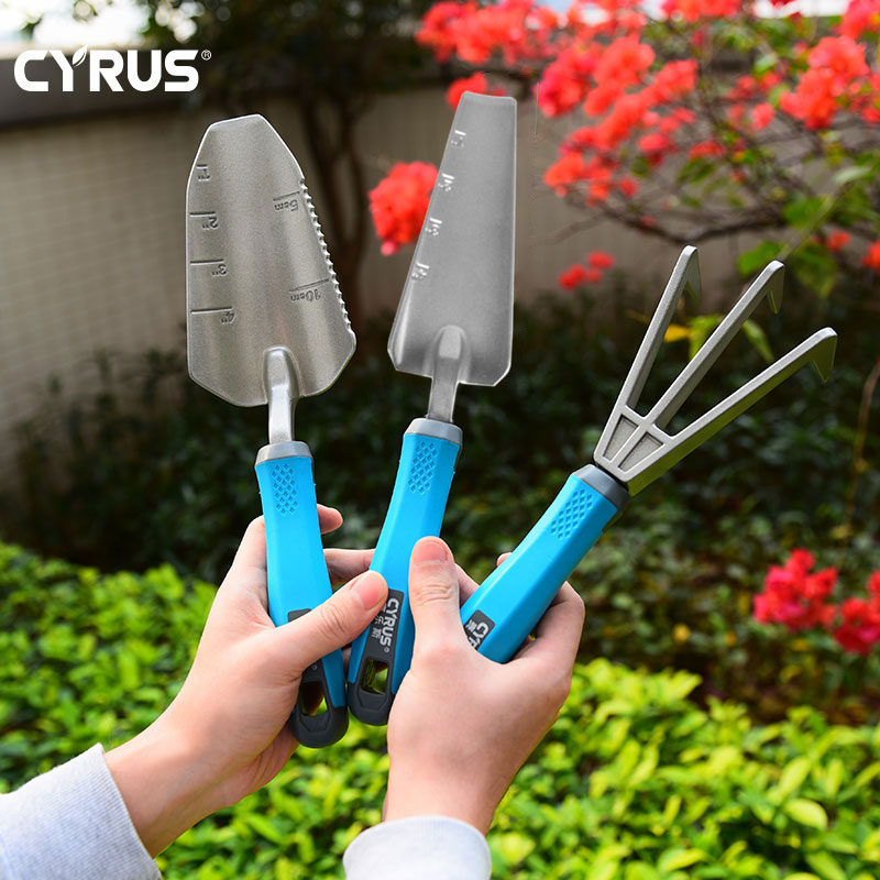Garden-Tools-Set-Aluminum-Alloy-Three-Piece-Suit-Cultivating-Planting-Trowel-Cultivator-Shovels-Spades-Transplanter-2 Garden Tools Set Aluminum Alloy Three-Piece Suit Cultivating - Image 3