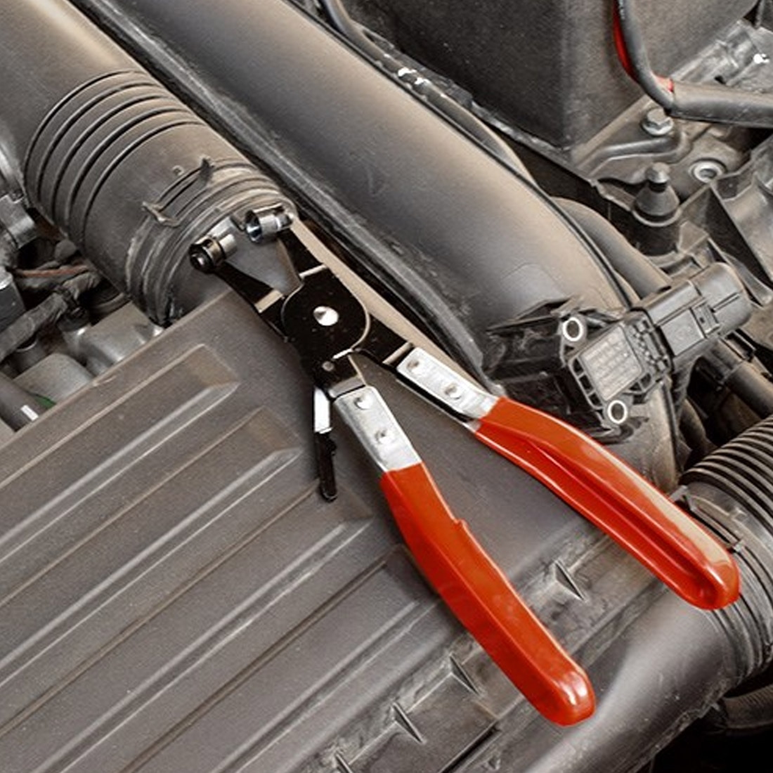 Hot-High-Quality-Car-Water-Pipe-Hose-Removal-Tool-Flat-Band-Ring-Type-Hose-Clamp-Pliers Hot High Quality Car Water Pipe Hose Removal Tool - Image 1