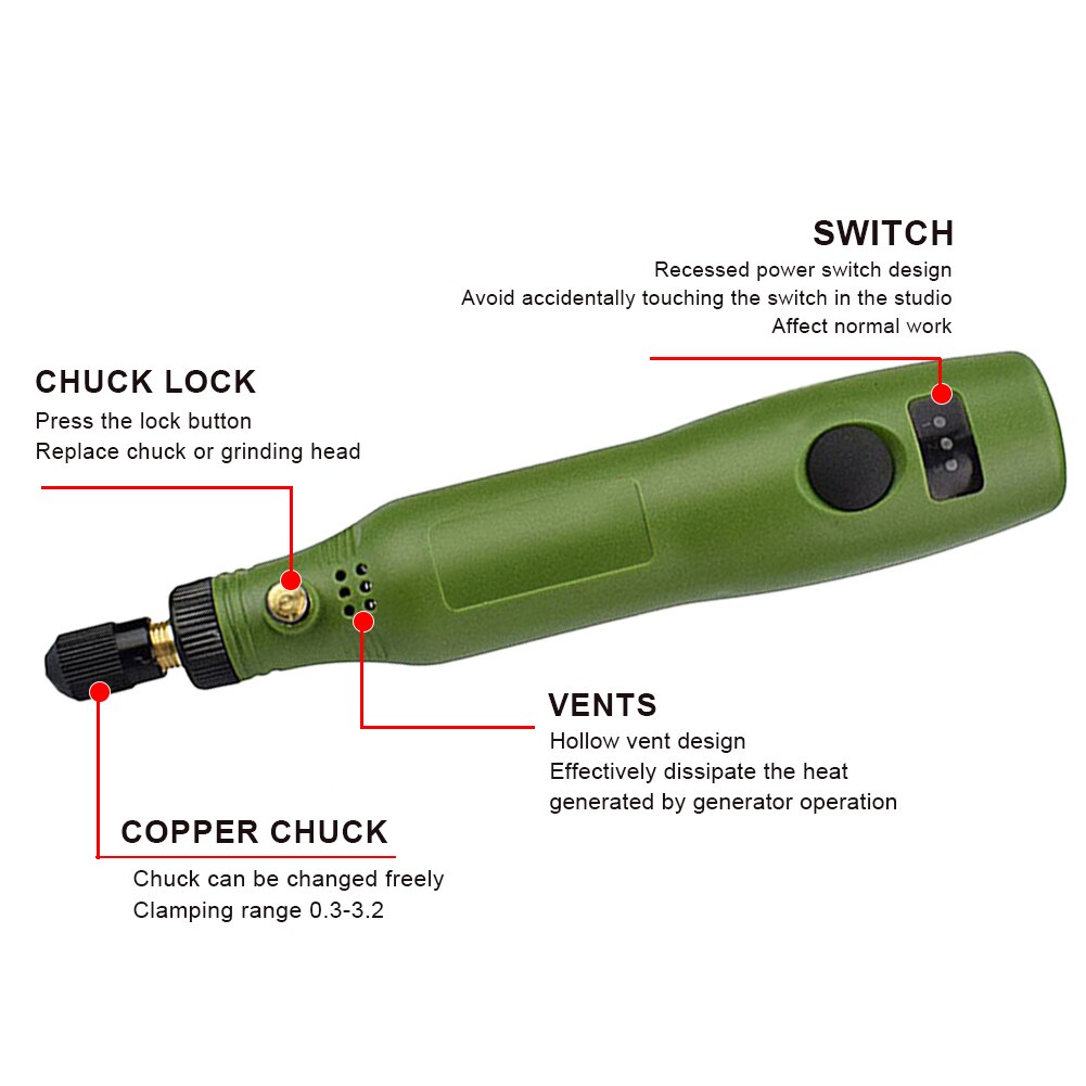 Mini-Wireless-Drill-Electric-Carving-Pen-Variable-Speed-USB-Cordless-Drill-Rotary-Tools-Kit-Engraver-Grinding-3 Mini Wireless Drill Electric Carving Pen Variable Speed USB Cordless - Image 4