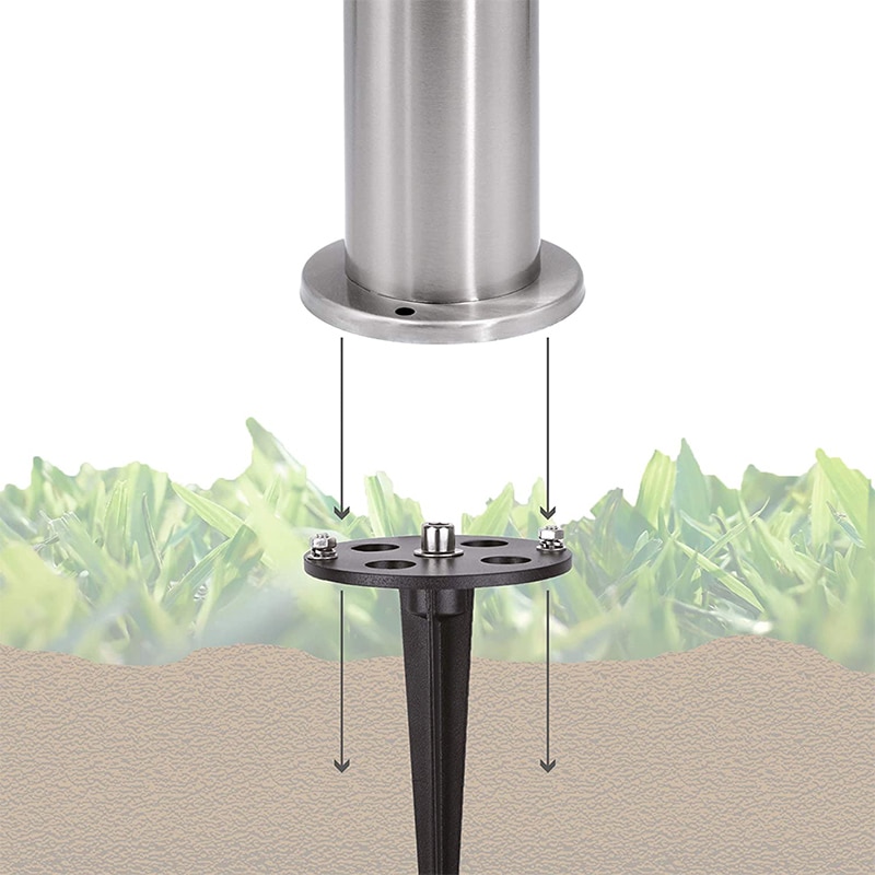 Outdoor-Socket-Electrical-outlet-3680W-16A-2-EU-Sockets-Waterproof-Energy-Column-Socket-Column-Spike-for-5 Outdoor Socket Electrical outlet 3680W 16A 2 EU Sockets Waterproof - Image 6