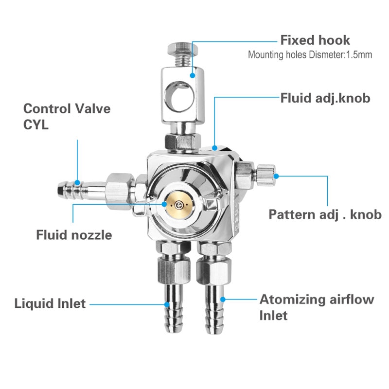 ST-6-Paint-Spray-Gun-Mini-Automatic-Spray-Gun-Painting-Japan-ST6-Sprayer-1 ST-6 Paint Spray Gun Mini Automatic Spray Gun Painting - Image 2