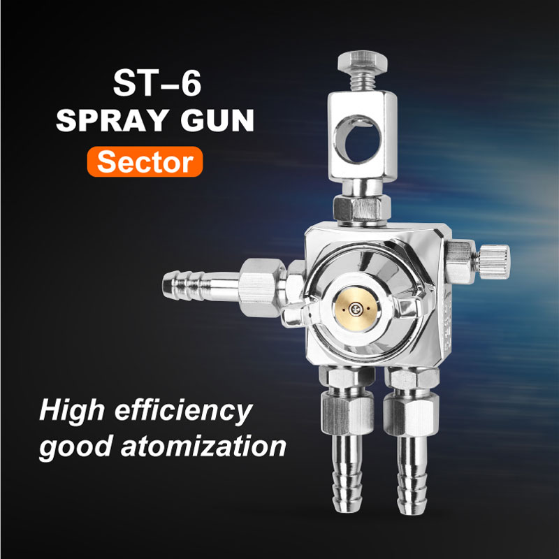 ST-6-Paint-Spray-Gun-Mini-Automatic-Spray-Gun-Painting-Japan-ST6-Sprayer-4 ST-6 Paint Spray Gun Mini Automatic Spray Gun Painting - Image 5