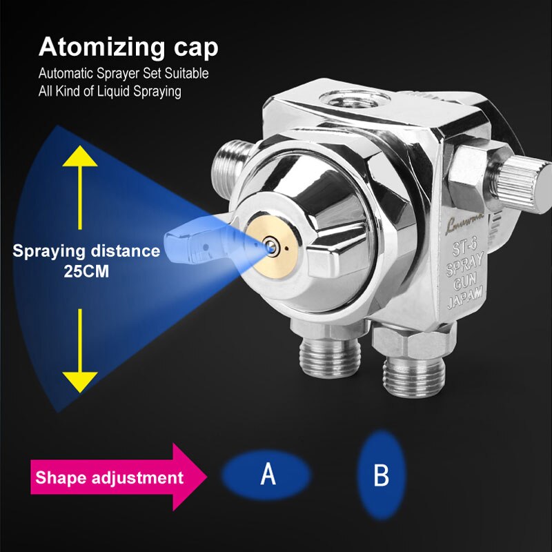 ST-6-Paint-Spray-Gun-Mini-Automatic-Spray-Gun-Painting-Japan-ST6-Sprayer ST-6 Paint Spray Gun Mini Automatic Spray Gun Painting - Image 1